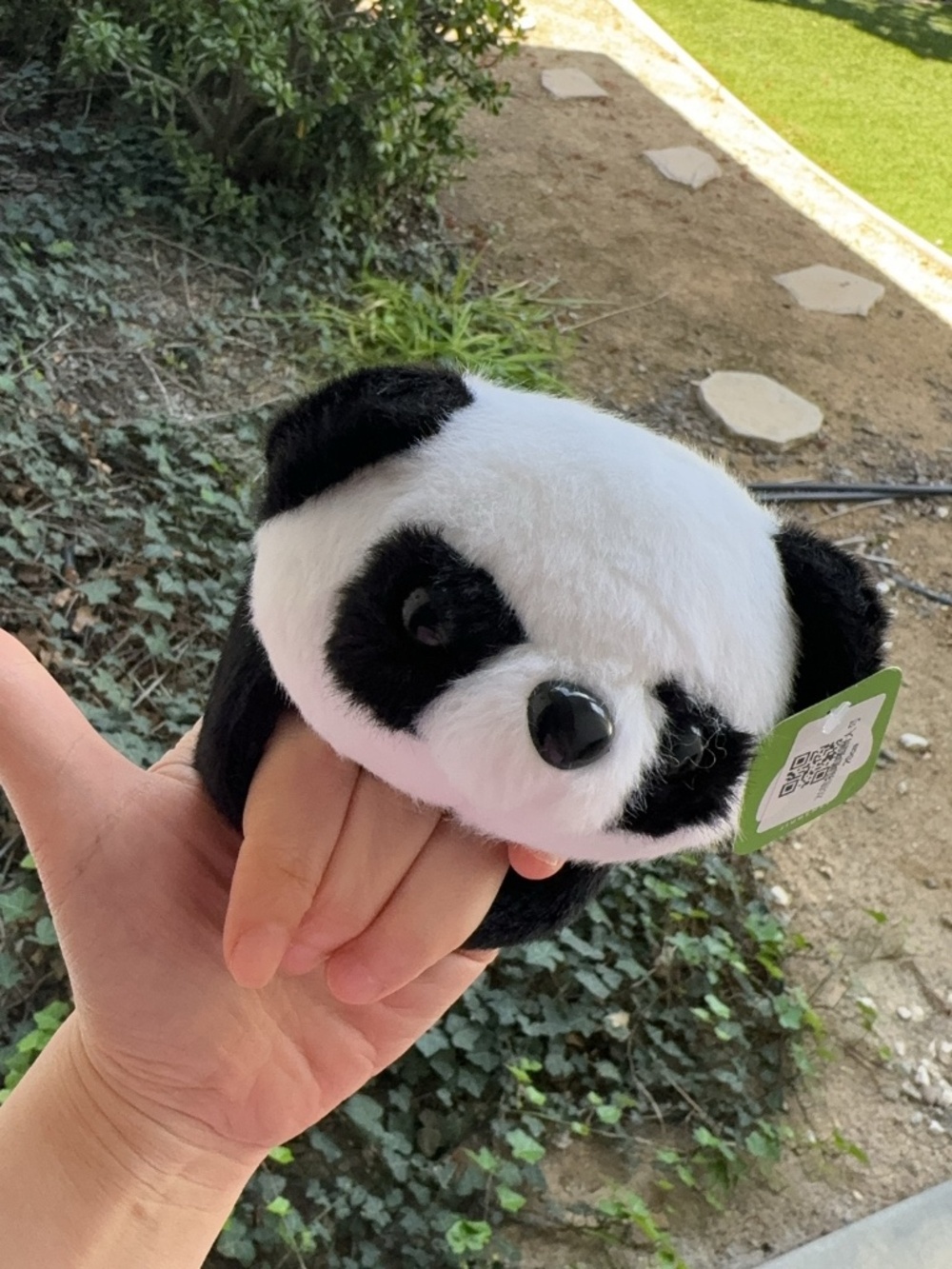 Cute Panda Stuffed Plush Animal Toy, It holds your hand